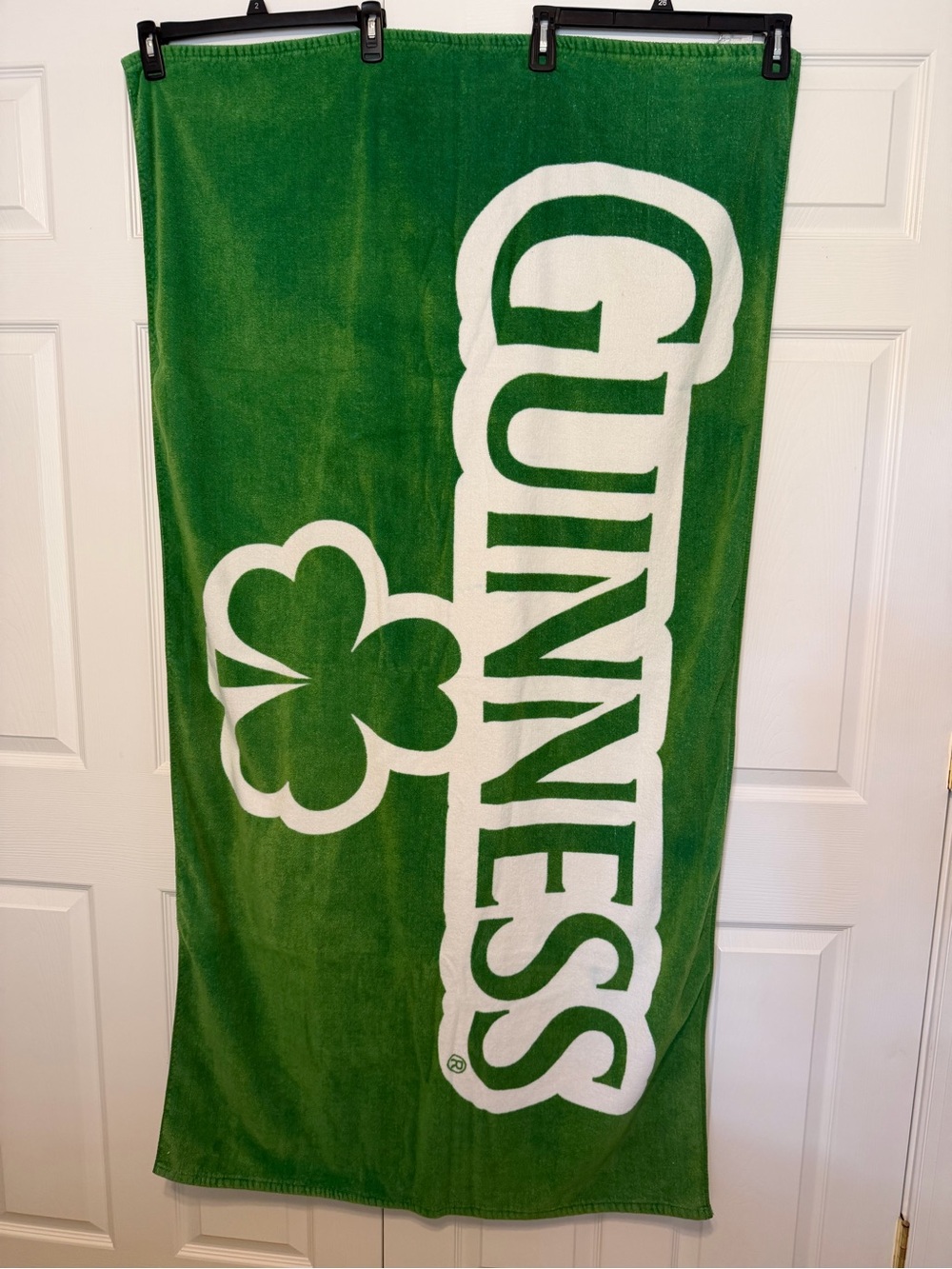 Guinness beer beach towel